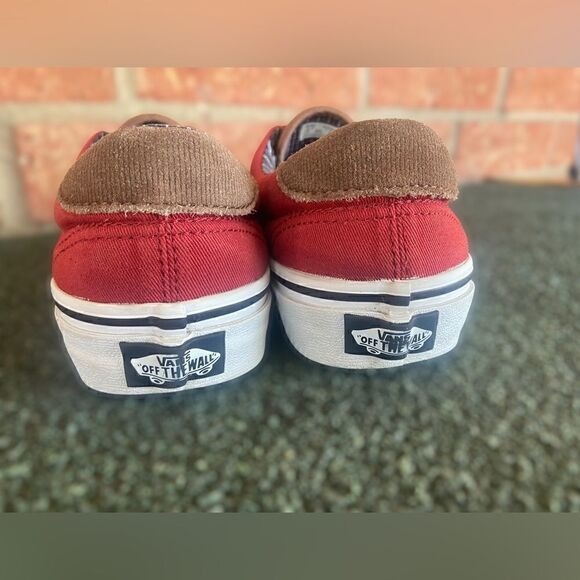Vans ERA 59 (Cord&Plaid) Red Dahlia Skate Shoes main image 10